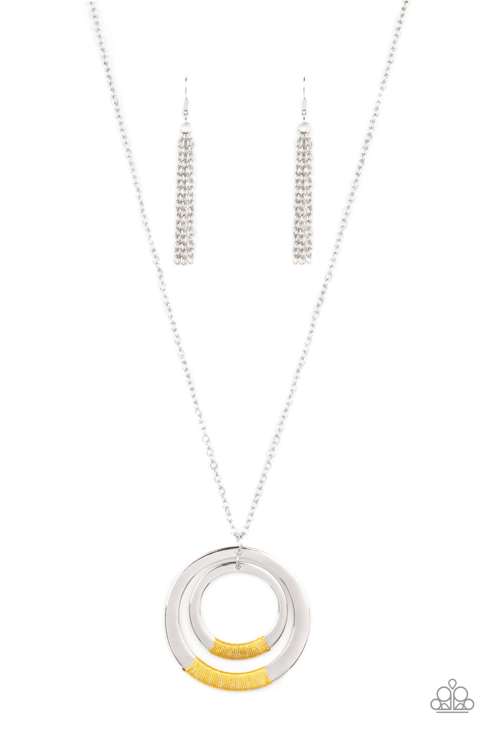 Authentic Attitude – Yellow | Paparazzi Necklace