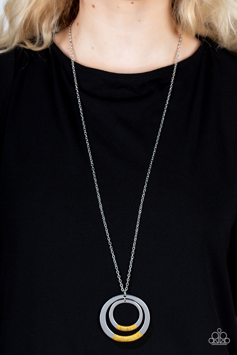 Authentic Attitude – Yellow | Paparazzi Necklace