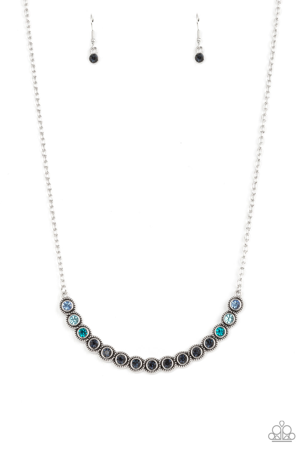 Throwing SHADES - – Blue | Paparazzi Necklace