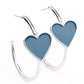 Kiss Up – Blue | Paparazzi Earrings
