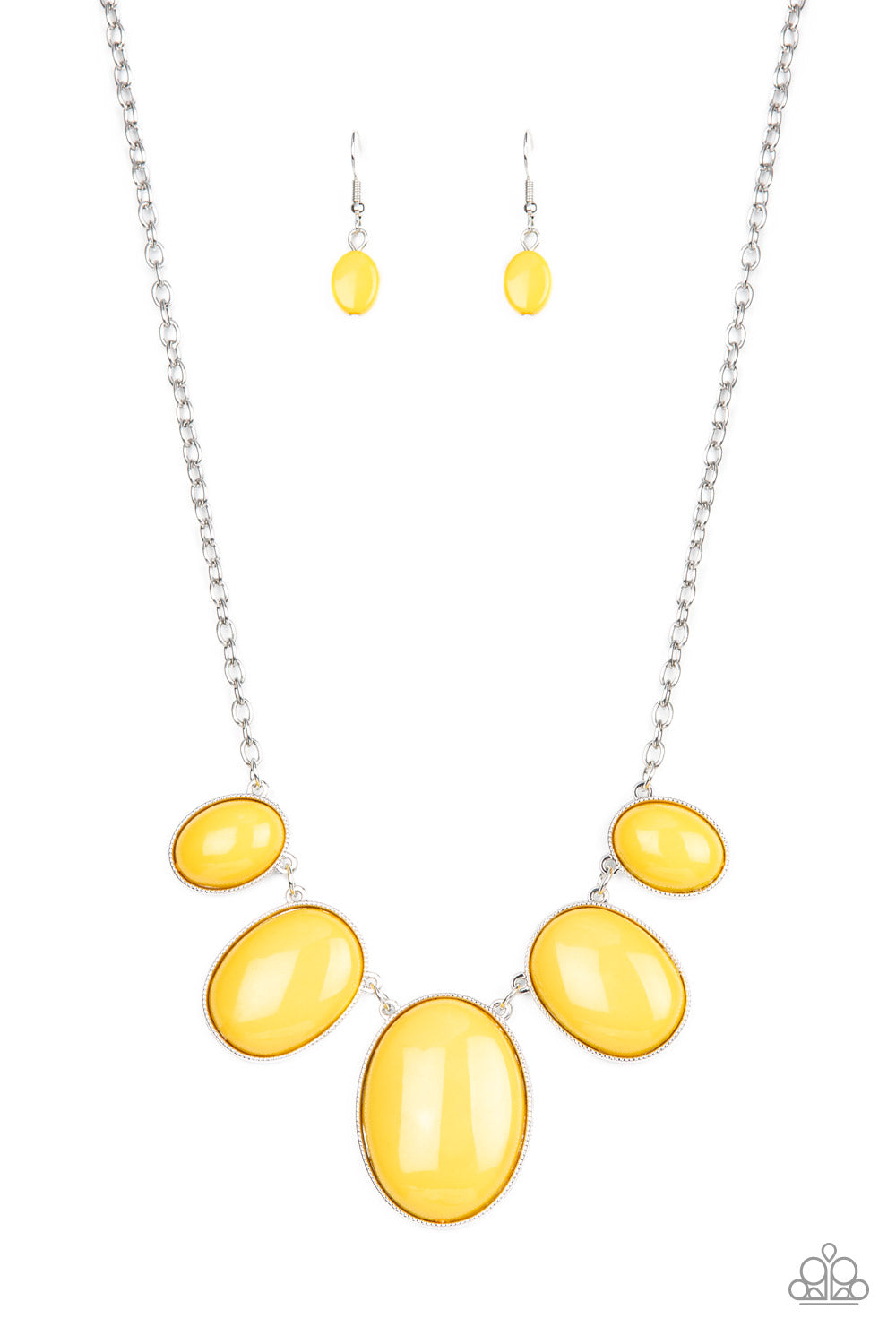 Vivacious Vanity – Yellow | Paparazzi Necklace