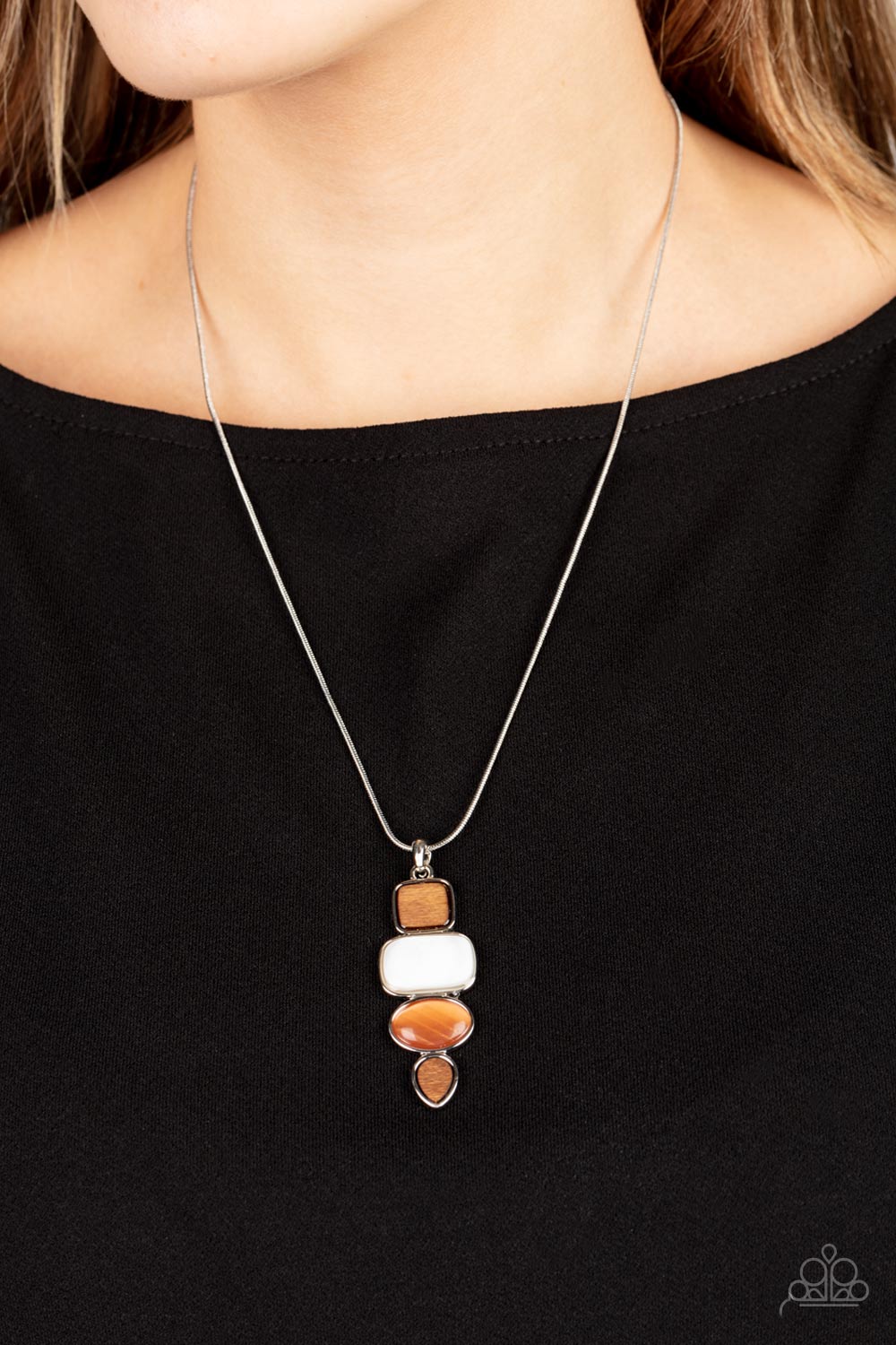 Elemental Energy – Orange | Paparazzi Necklace