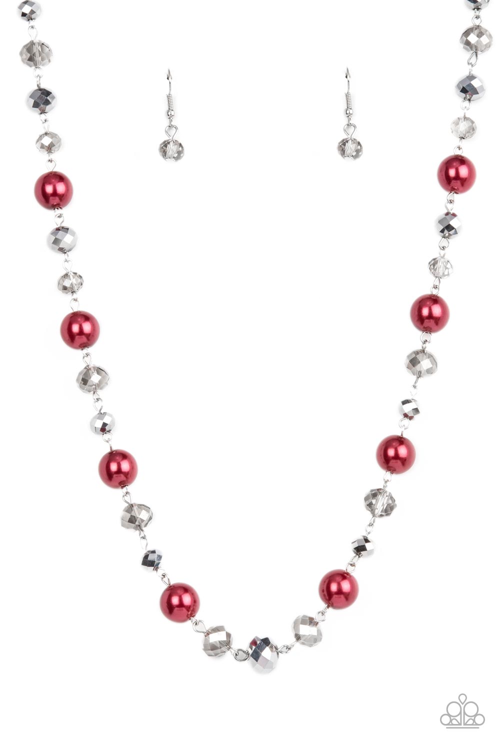 Decked Out Dazzle - – Red | Paparazzi Necklace