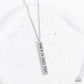 Matt 7:7 – Silver | Paparazzi Necklace