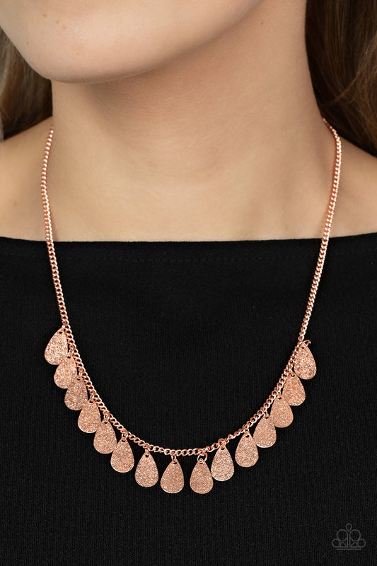 Eastern CHIME Zone – Copper | Paparazzi Necklace