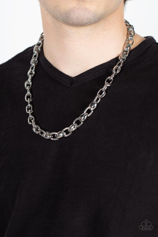 Rookie of the Year – Silver | Paparazzi Necklace