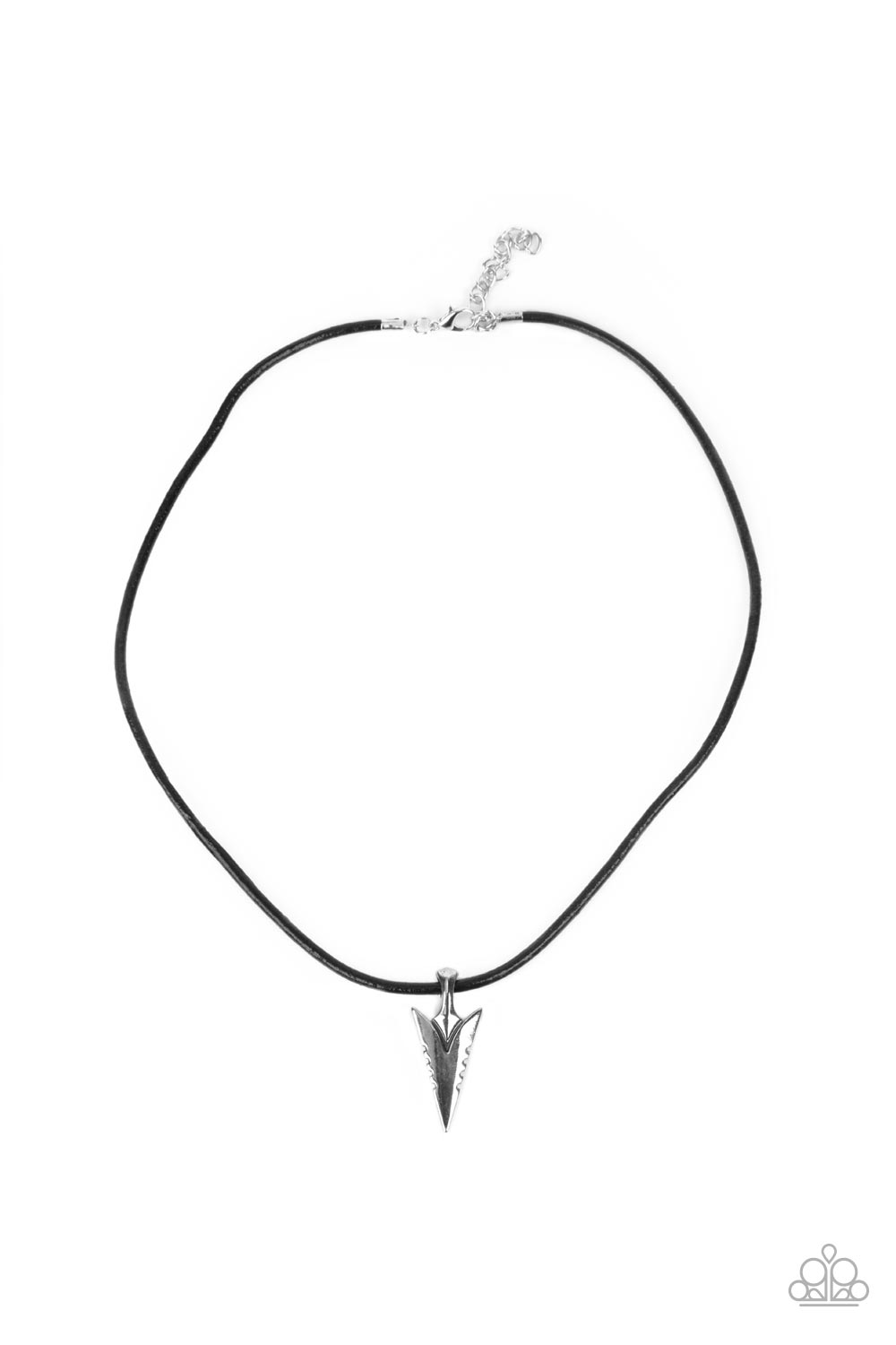 Pharaohs Arrow – Black | Paparazzi Necklace