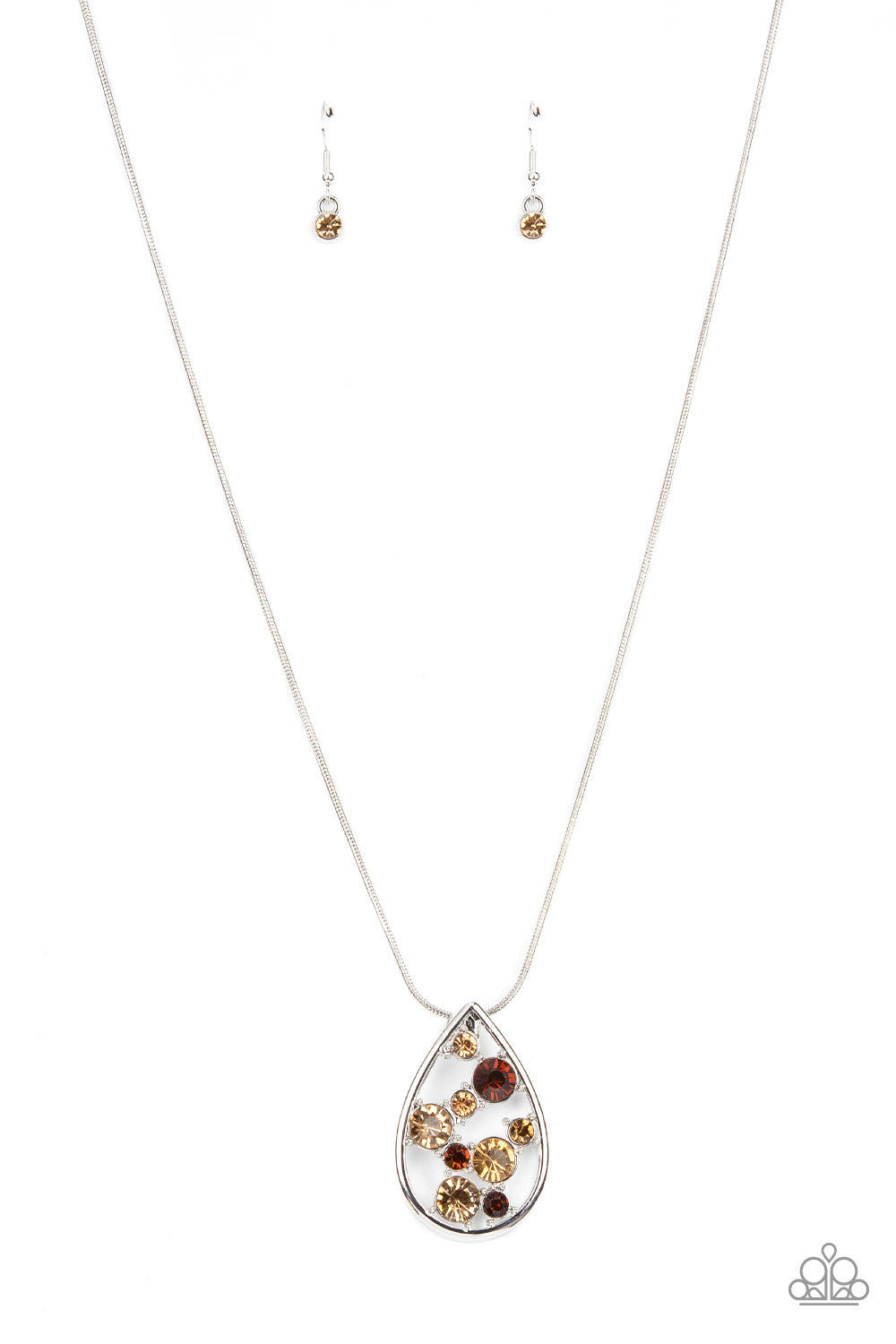 Seasonal Sophistication – Brown | Paparazzi Necklace