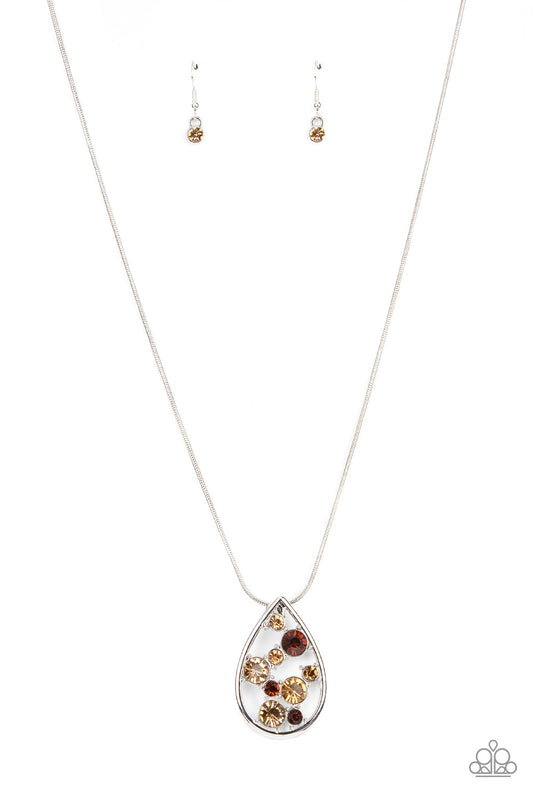 Seasonal Sophistication – Brown | Paparazzi Necklace