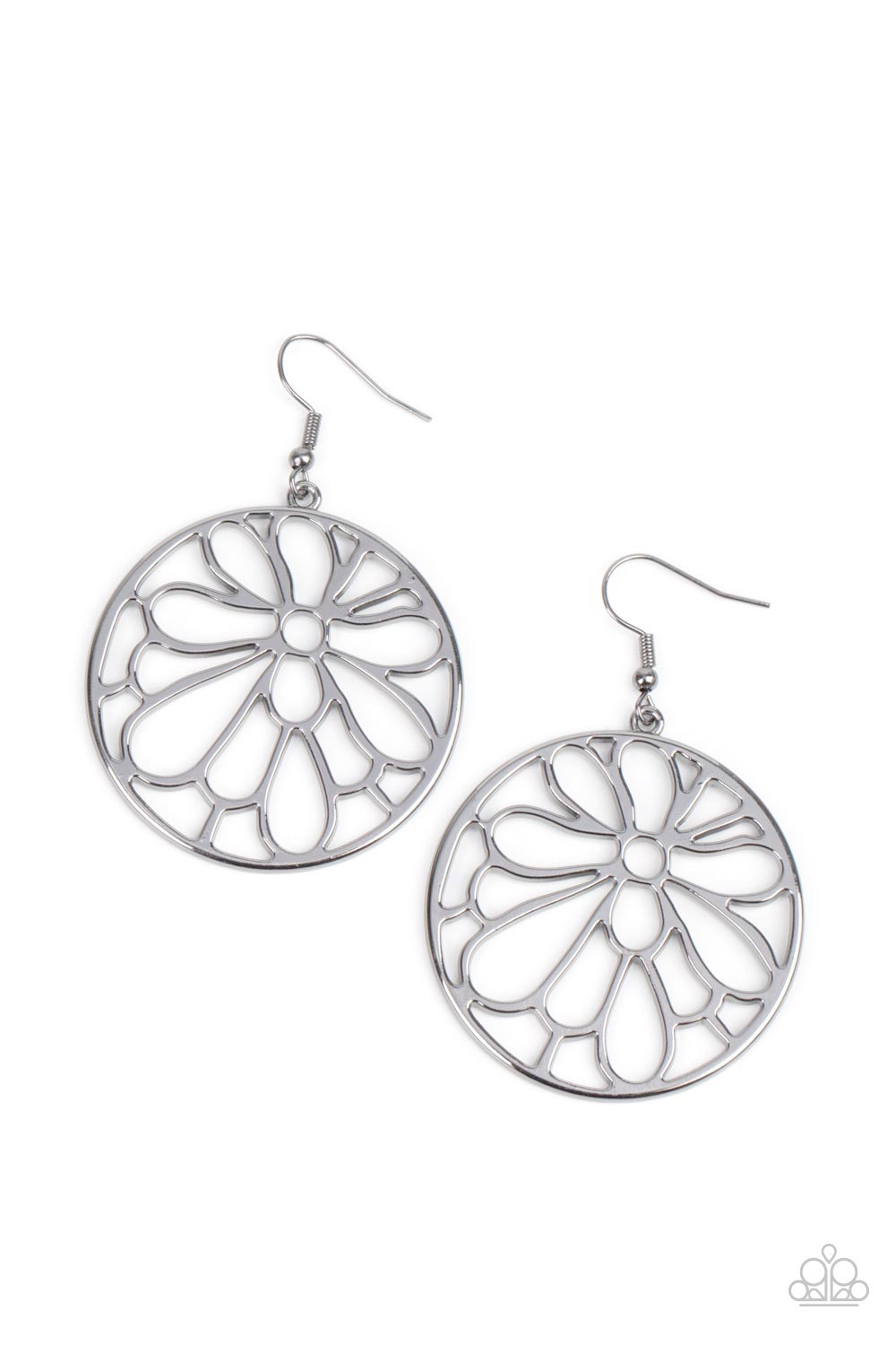 Glowing Glades – Silver | Paparazzi Earrings
