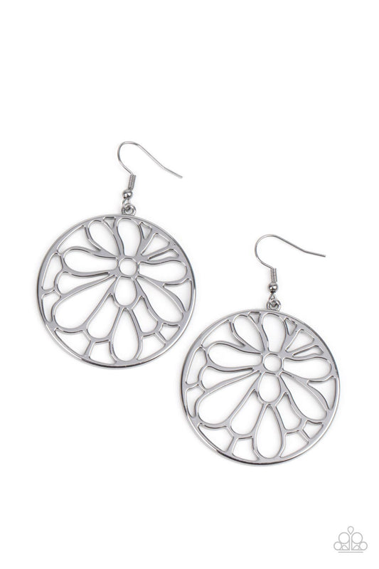 Glowing Glades – Silver | Paparazzi Earrings