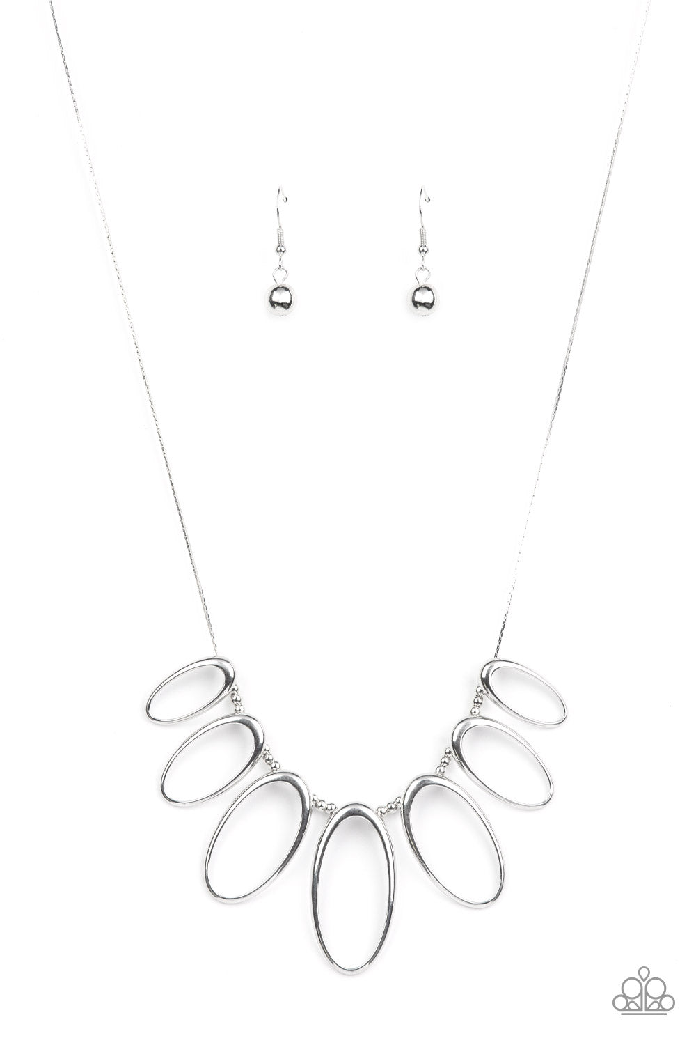 The MANE Ingredient – Silver | Paparazzi Necklace