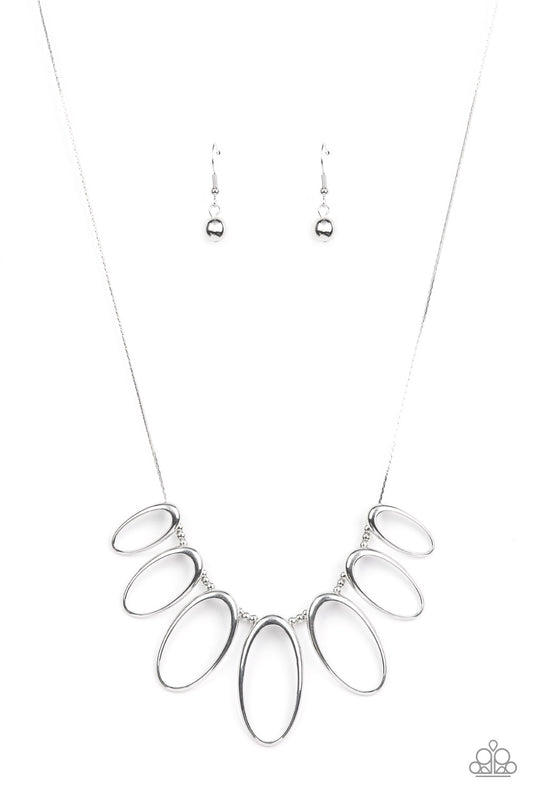 The MANE Ingredient – Silver | Paparazzi Necklace