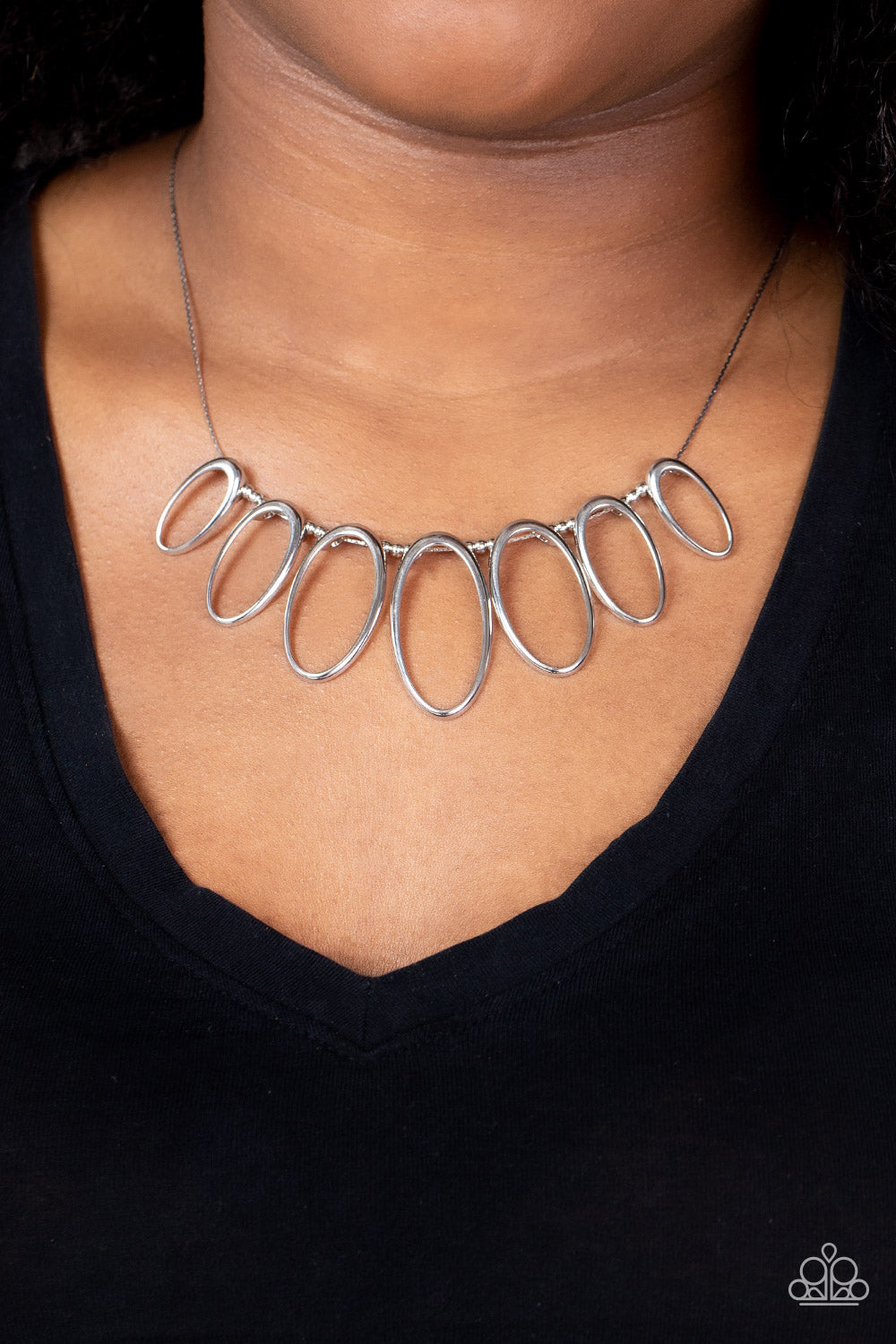 The MANE Ingredient – Silver | Paparazzi Necklace