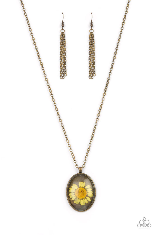 Prairie Passion – Yellow | Paparazzi Necklace