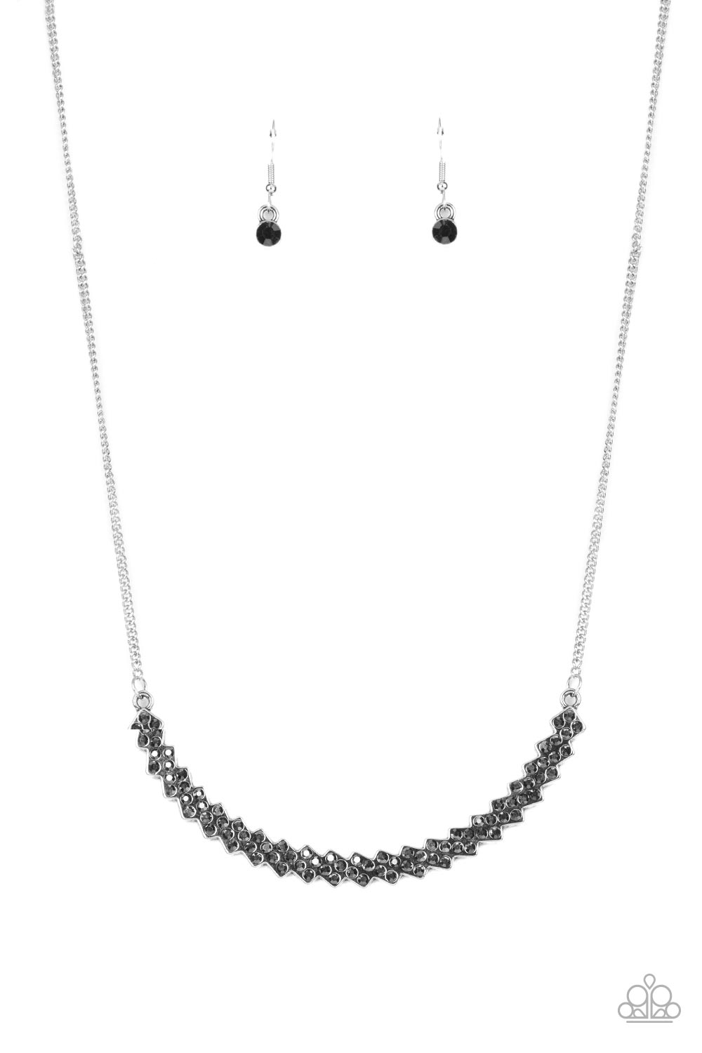 Dicey Demure – Silver | Paparazzi Necklace