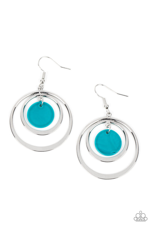 Mai Tai Tango – Blue | Paparazzi Earrings
