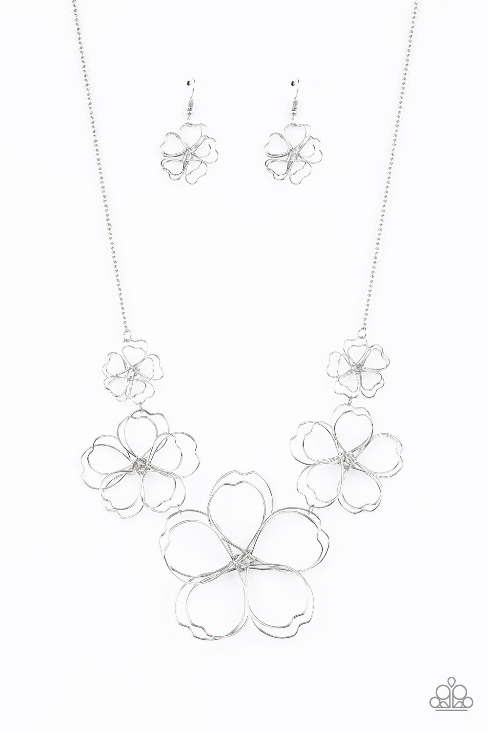 The Show Must GROW On – Silver | Paparazzi Necklace