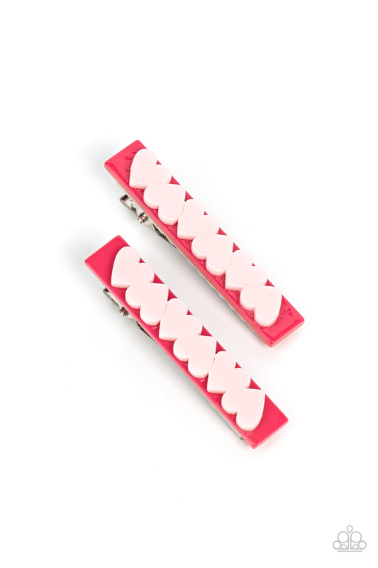 Cutely Cupid – Pink | Paparazzi Hair Clips