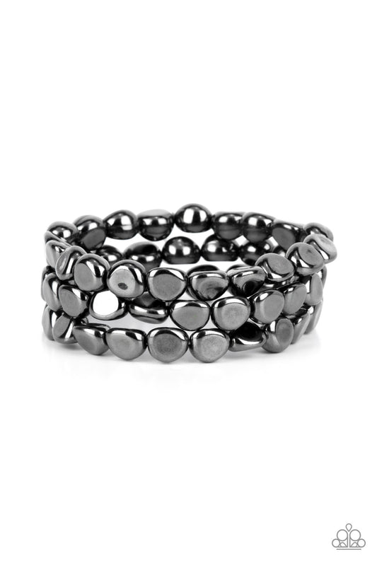 HAUTE Stone – Black | Paparazzi Bracelet