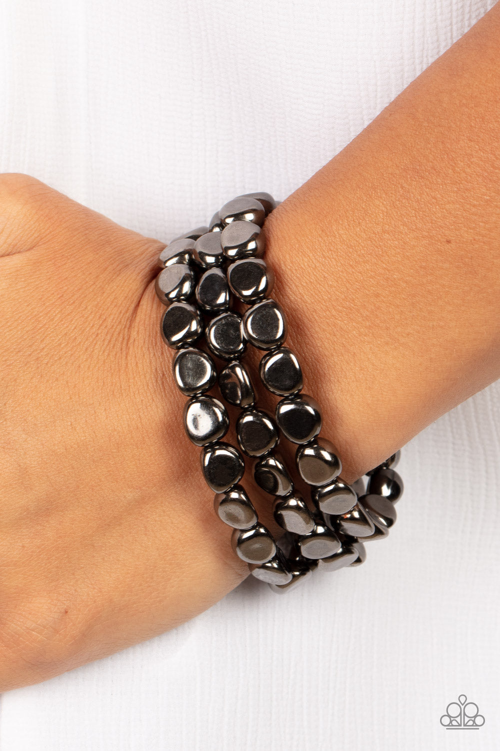 HAUTE Stone – Black | Paparazzi Bracelet