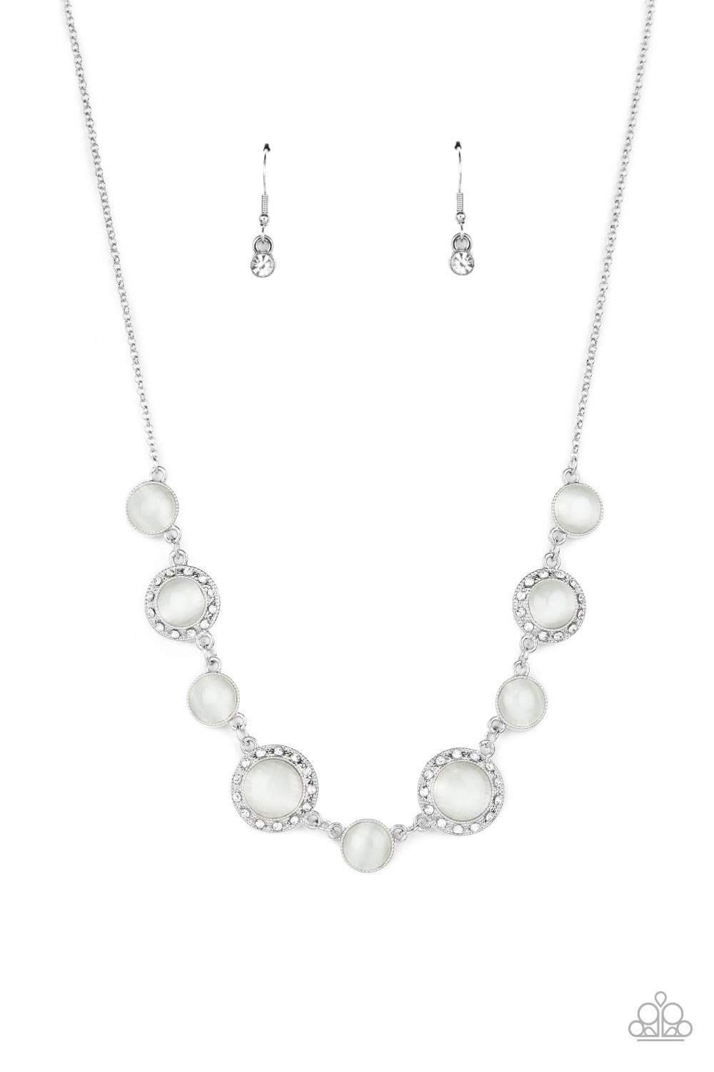 Too Good to BEAM True – White | Paparazzi Necklace