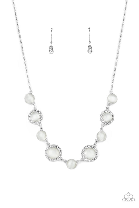 Too Good to BEAM True – White | Paparazzi Necklace