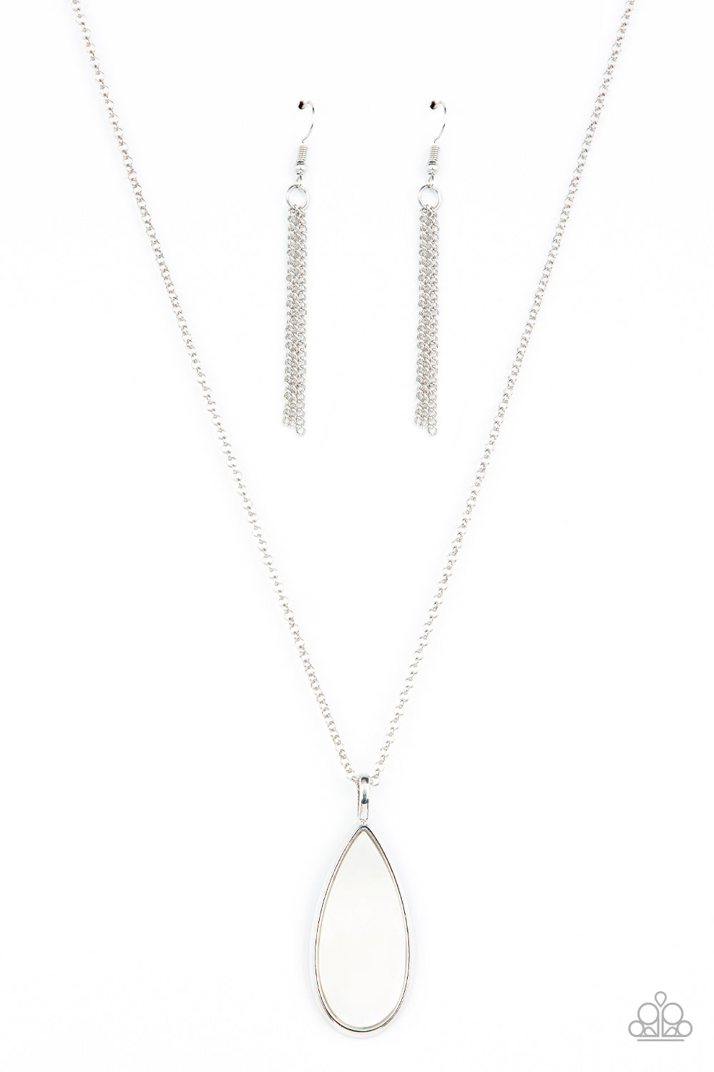 Yacht Ready – White | Paparazzi Necklace