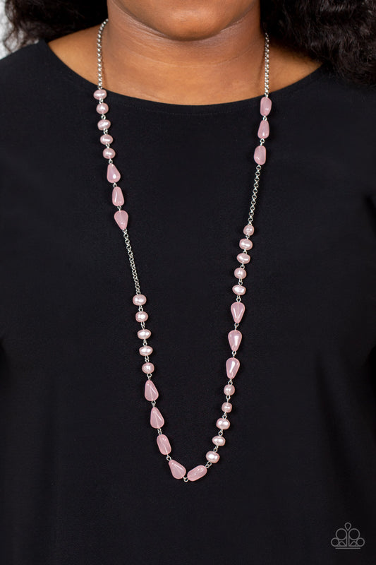 Shoreline Shimmer – Pink | Paparazzi Necklace