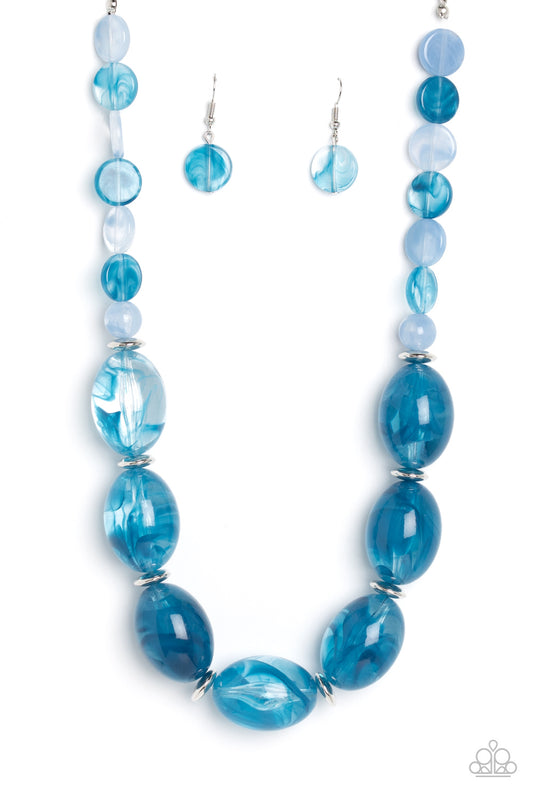 Belle of the Beach – Blue | Paparazzi Necklace