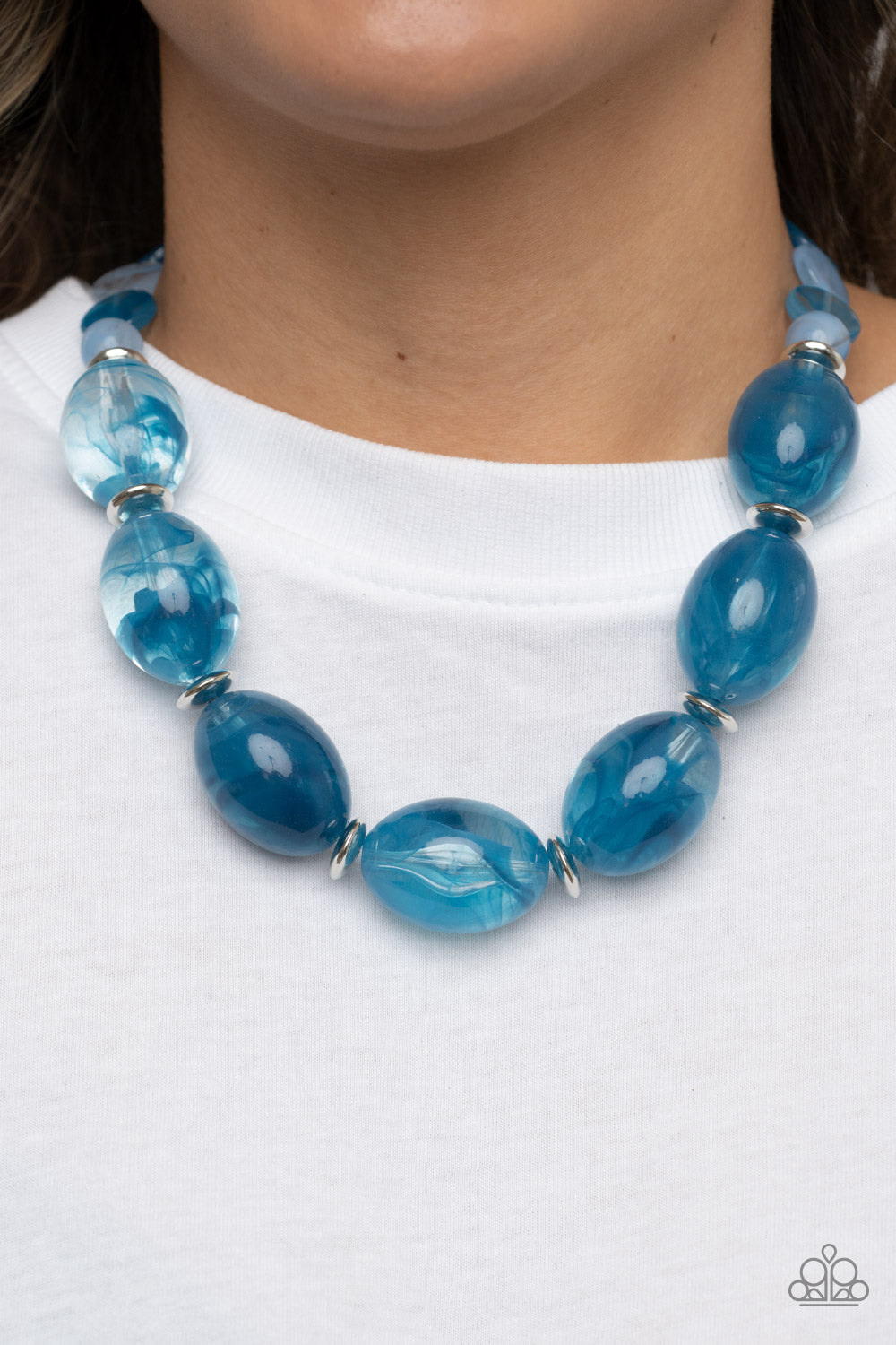 Belle of the Beach – Blue | Paparazzi Necklace