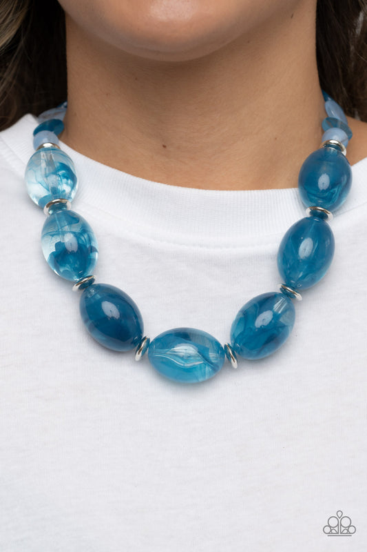 Belle of the Beach – Blue | Paparazzi Necklace
