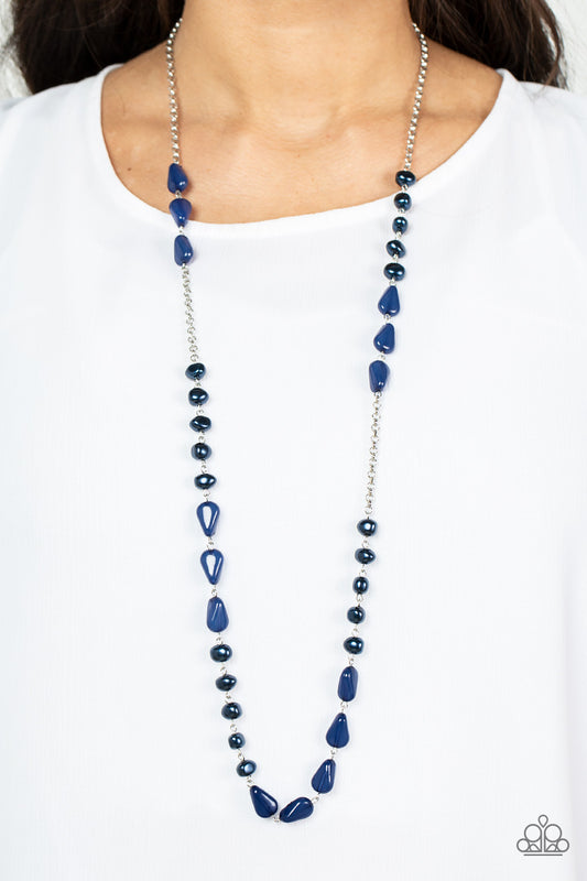 Shoreline Shimmer – Blue | Paparazzi Necklace