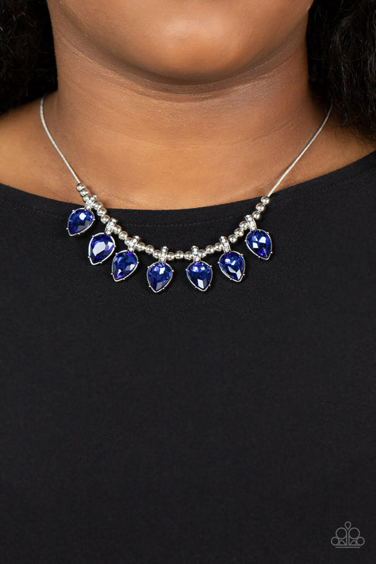 Crown Jewel Couture – Blue | Paparazzi Necklace