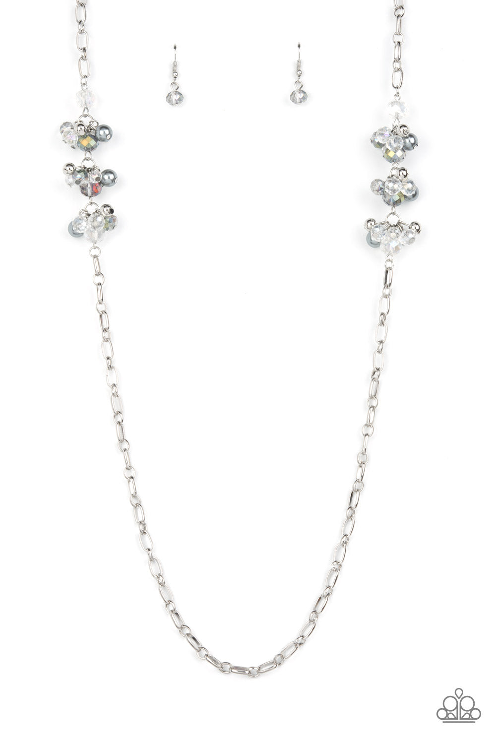 Poshly Parisian – Silver | Paparazzi Necklace