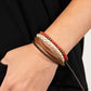 Woodsy Wayfarer – Red | Paparazzi Bracelet