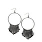 The Little Dipper – Black | Paparazzi Earrings