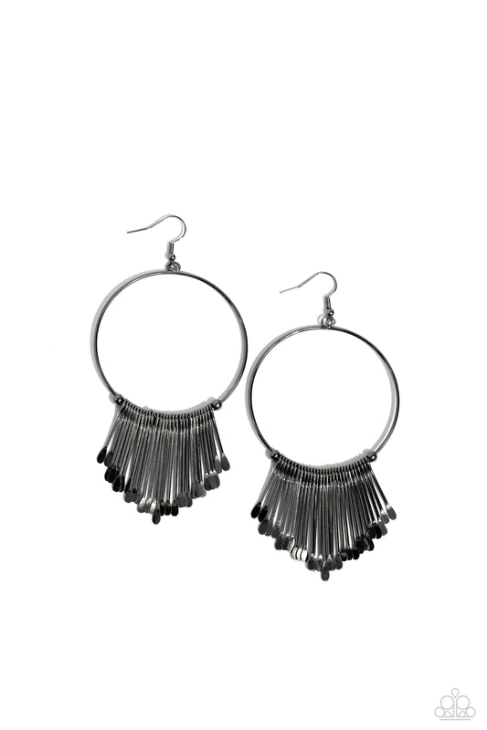 The Little Dipper – Black | Paparazzi Earrings