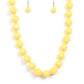 Popping Promenade – Yellow | Paparazzi Necklace