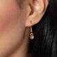 Thunderstruck Teardrops – Copper | Paparazzi Necklace