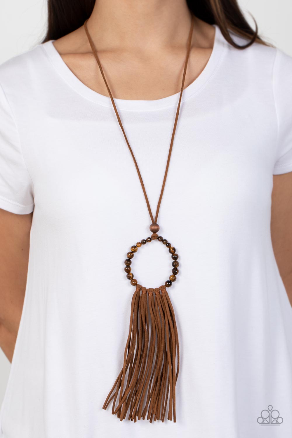 Namaste Mama – Brown | Paparazzi Necklace