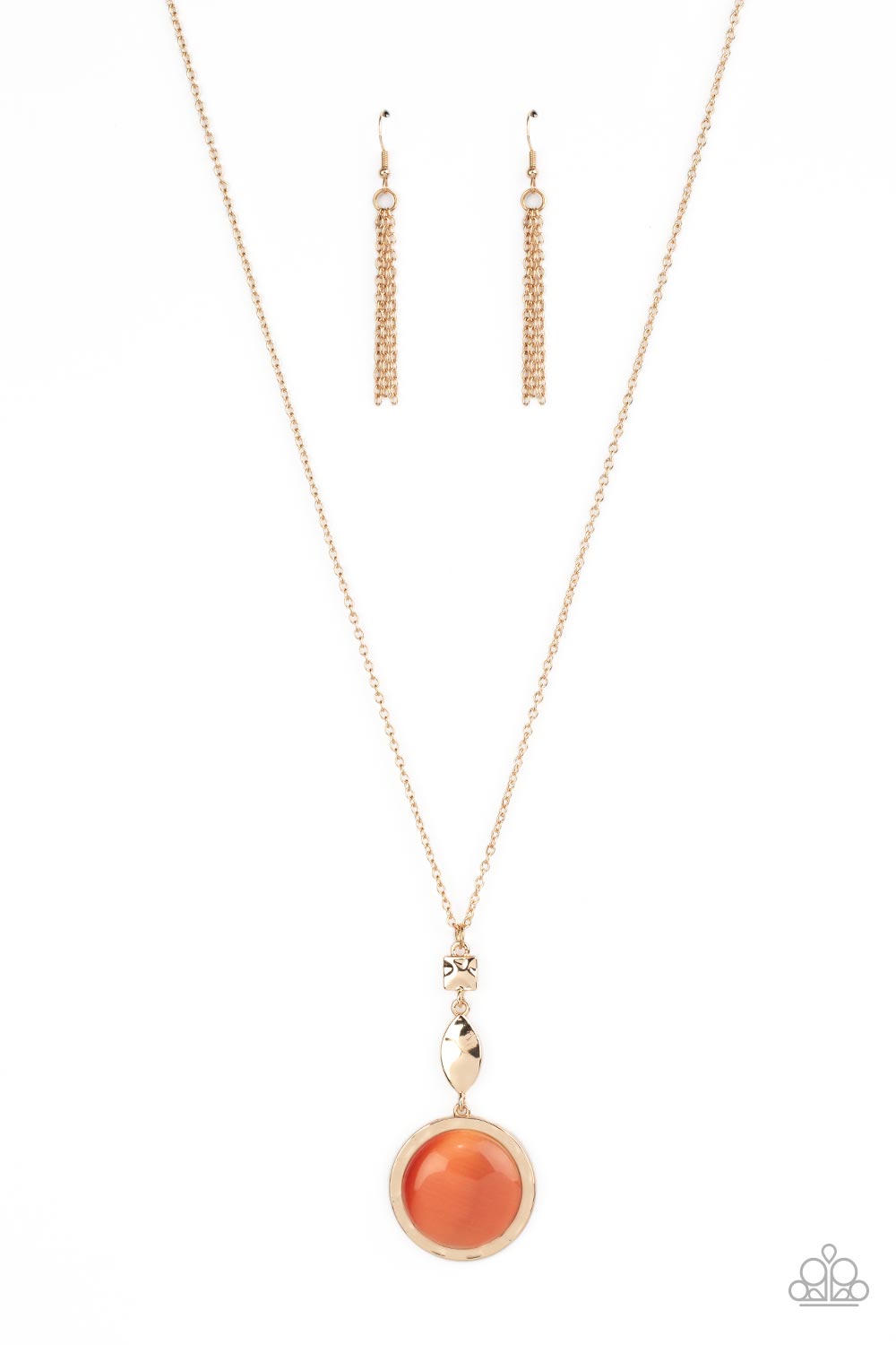Magic Carpet Cruise – Orange | Paparazzi Necklace