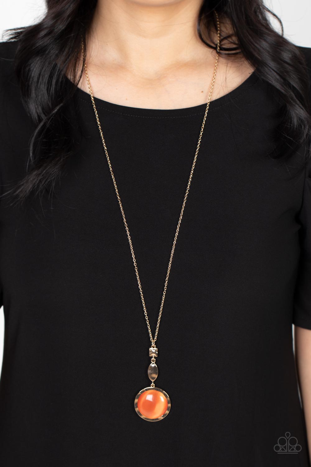Magic Carpet Cruise – Orange | Paparazzi Necklace