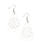 Subtropical Seasons – White | Paparazzi Earrings