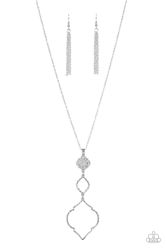 Marrakesh Mystery – Silver | Paparazzi Necklace