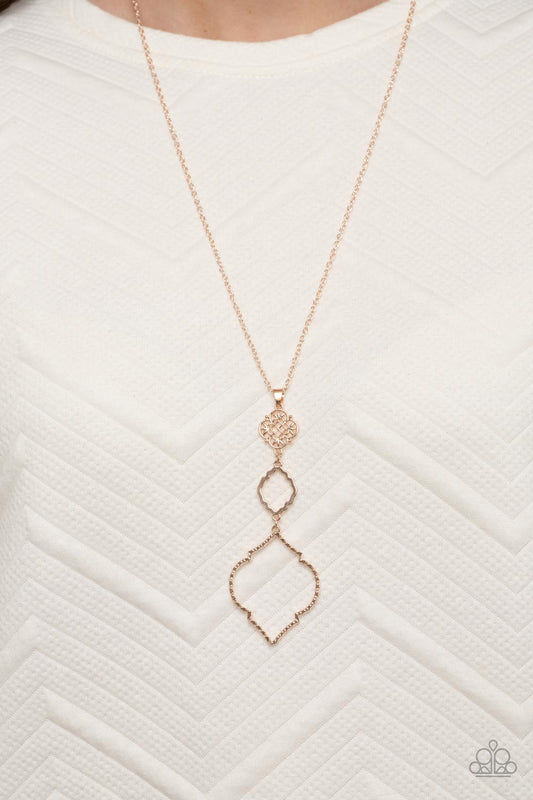 Marrakesh Mystery – Gold | Paparazzi Necklace