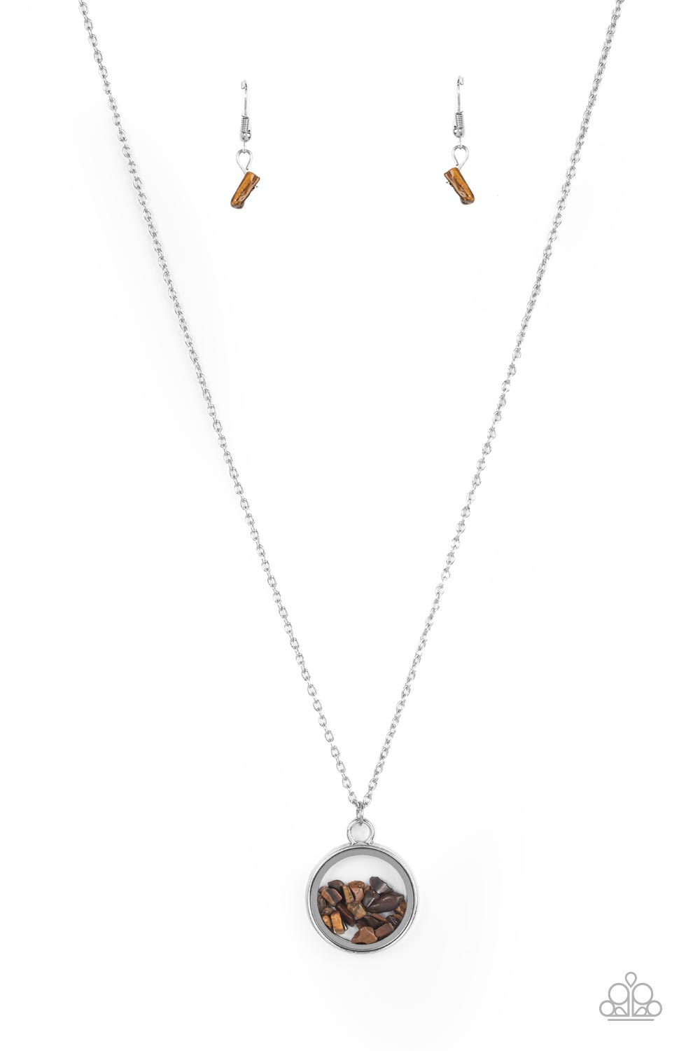 Gemstone Guru – Brown | Paparazzi Necklace