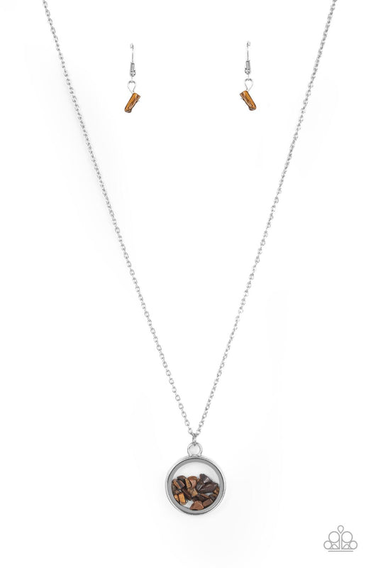 Gemstone Guru – Brown | Paparazzi Necklace