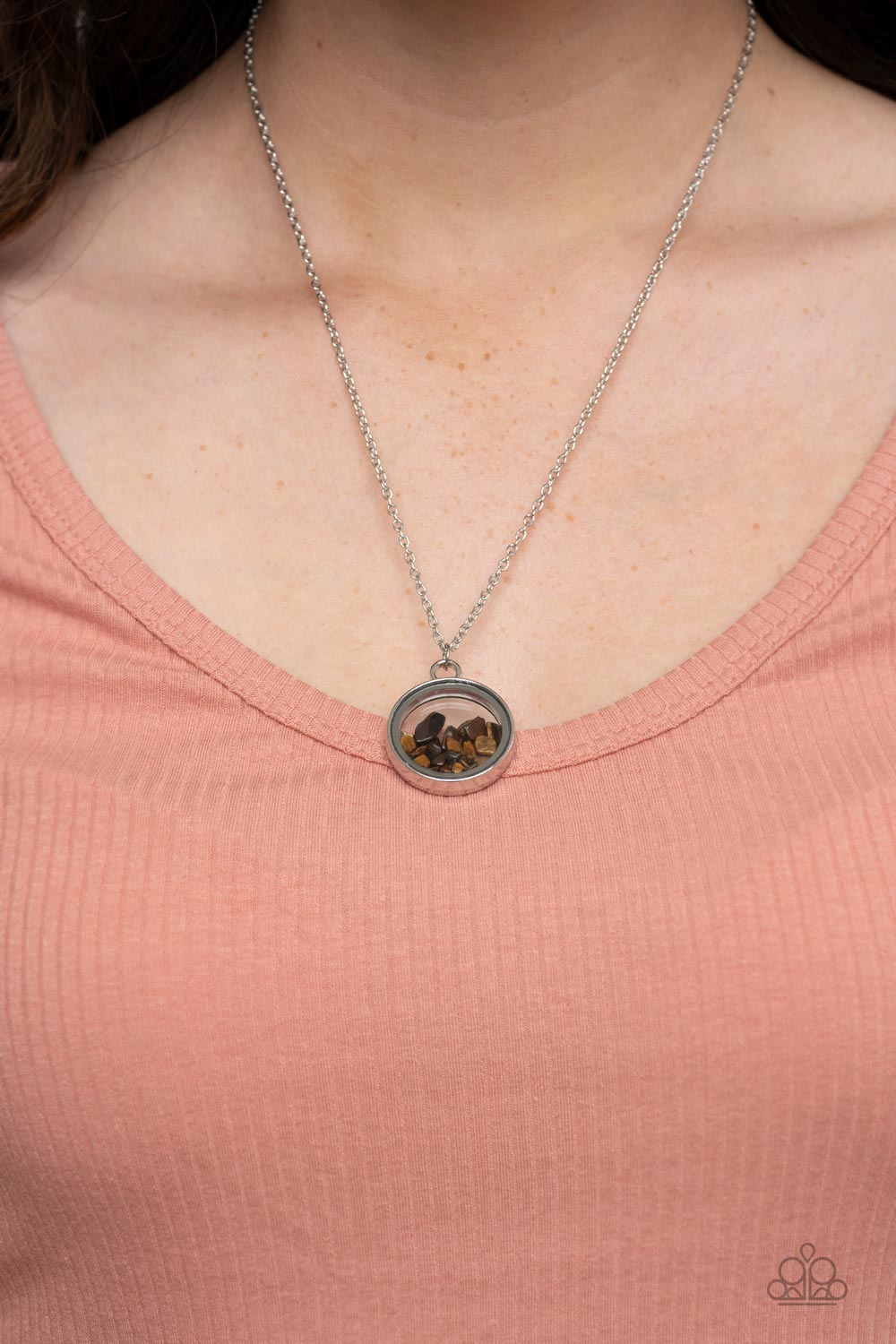 Gemstone Guru – Brown | Paparazzi Necklace