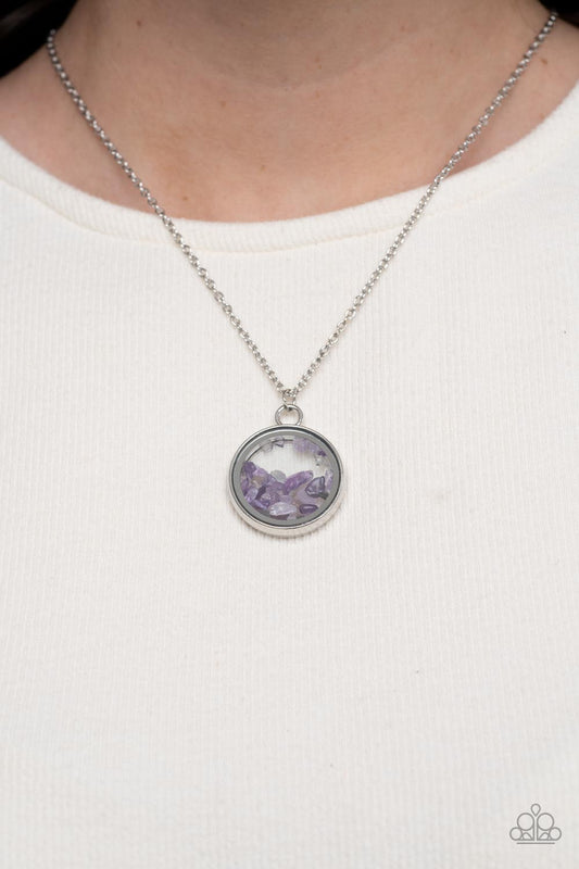 Gemstone Guru – Purple | Paparazzi Necklace